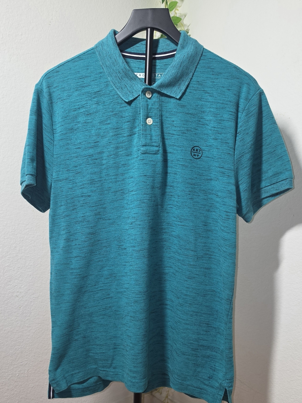 Aeropostale Teal Heather Men’s Polo Shirt